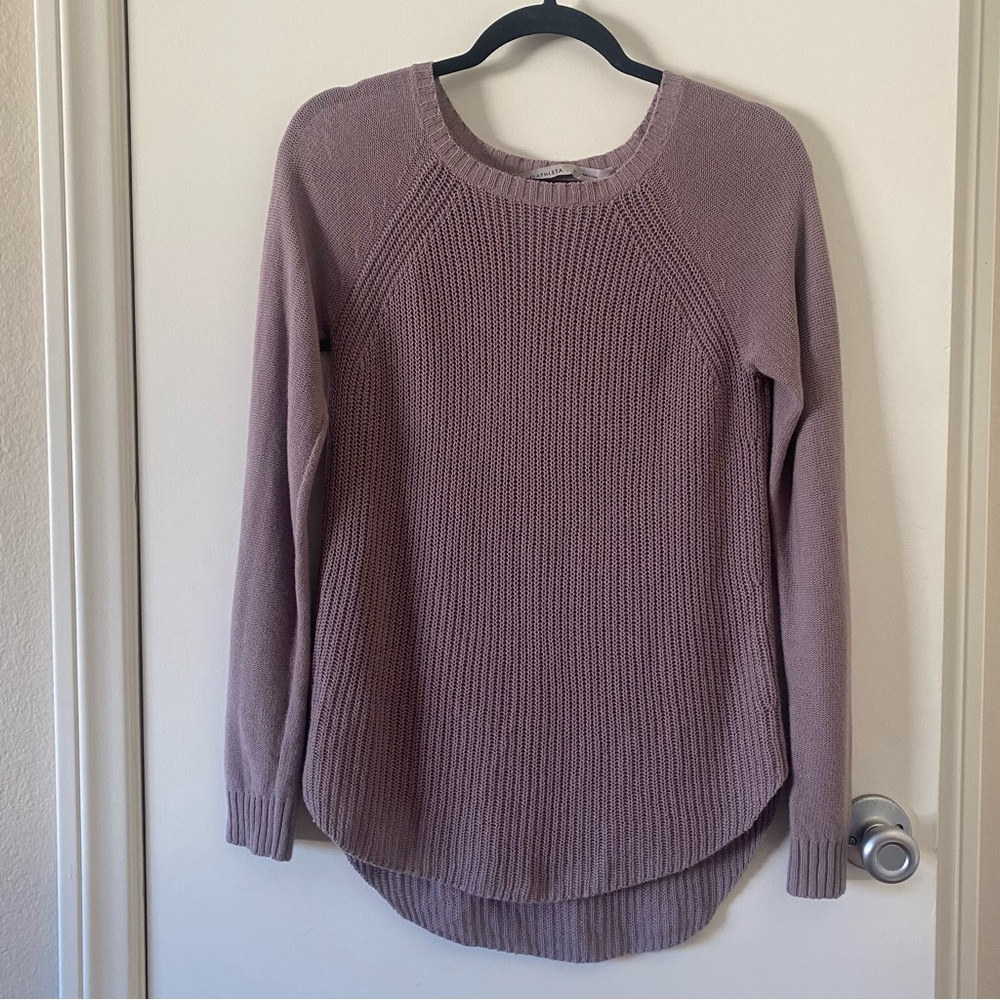 Athleta Kennewick Crew Sweater Long Sleeve